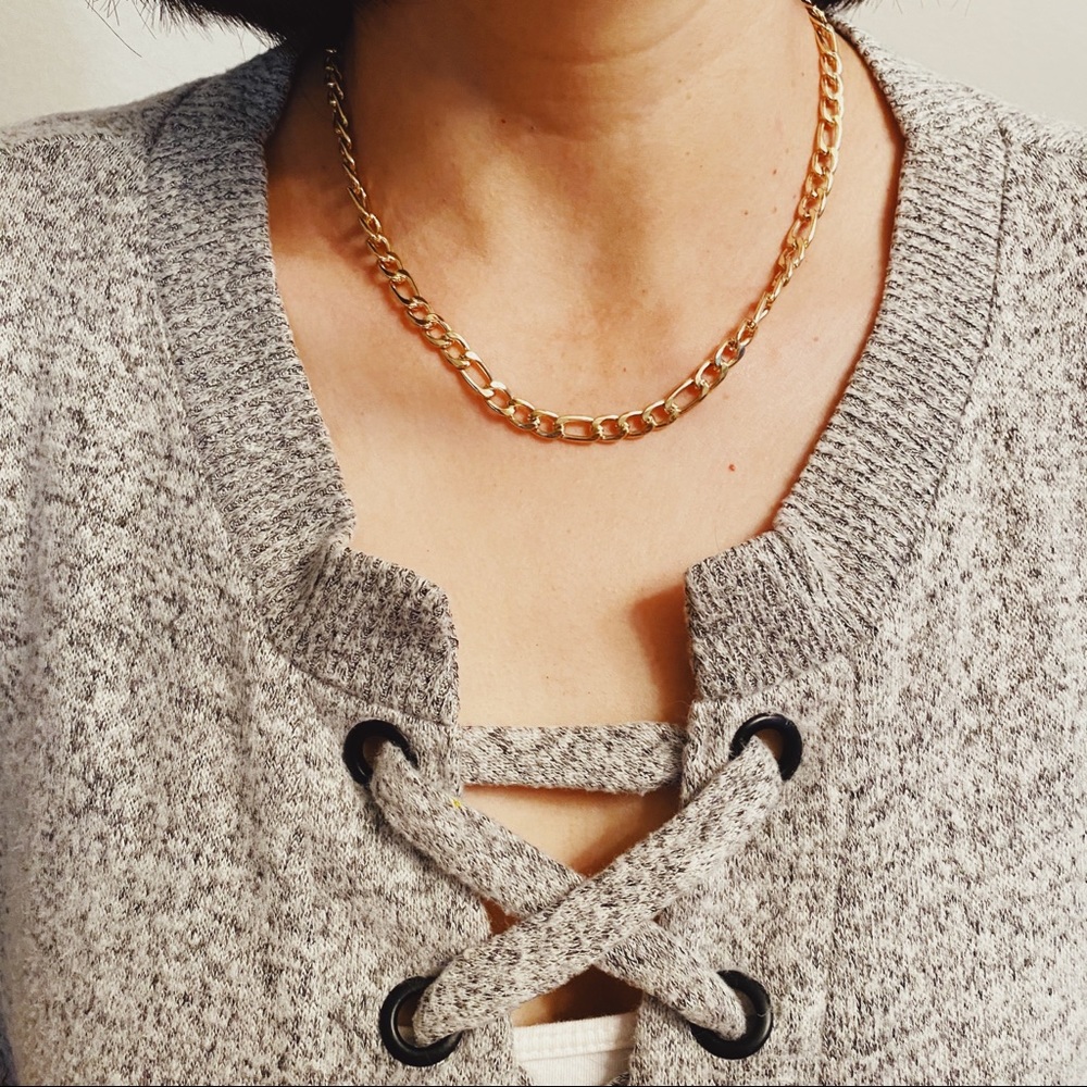 💕Last one Flawless Pearl Metal Choker Toggle - Picture 3 of 10